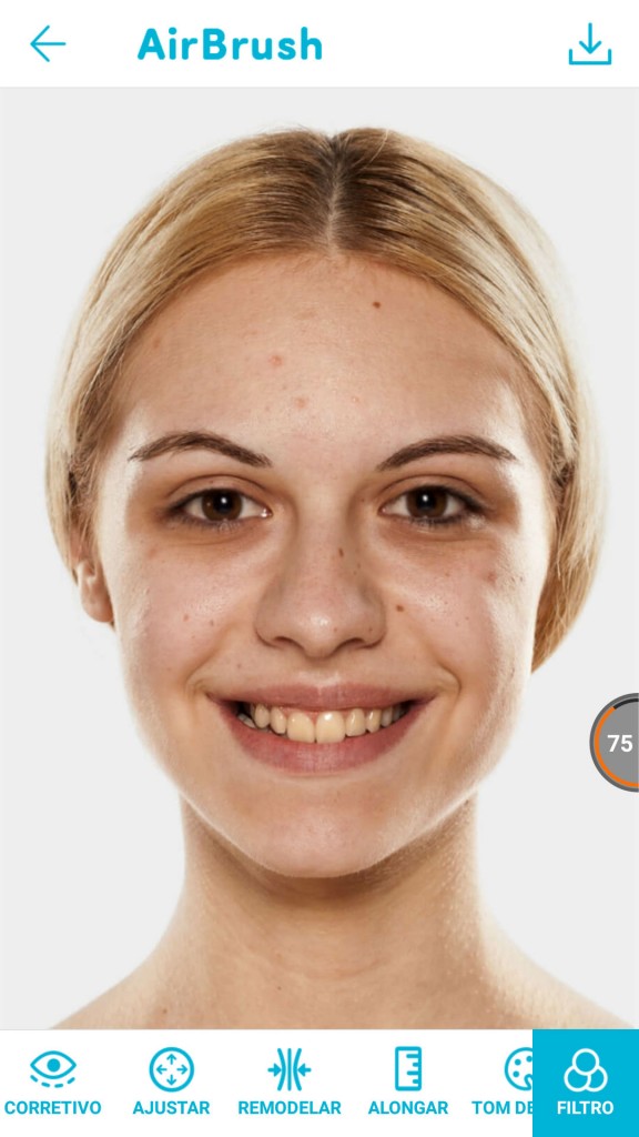 Como editar selfies perfeitas com o Airbrush