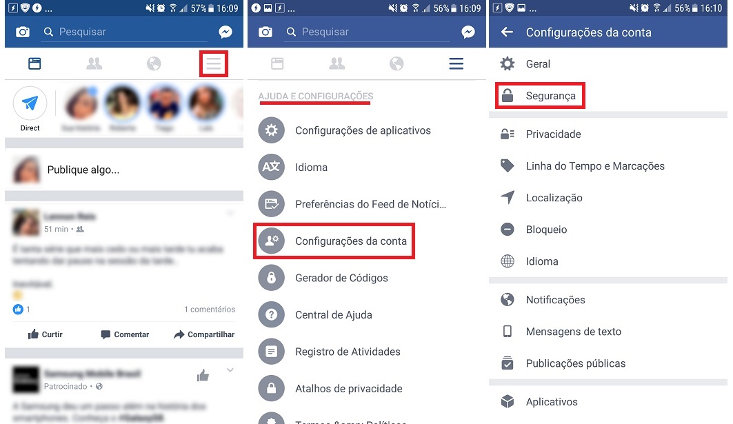 Como saber se alguém usa sua senha e invade sua conta no Facebook