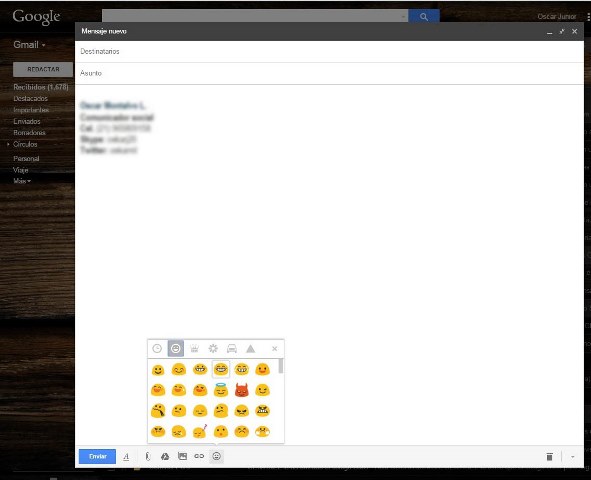 emojis gmail