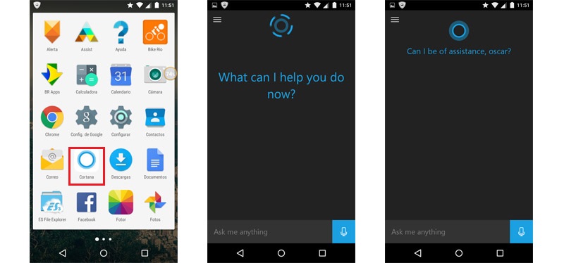 cortana android