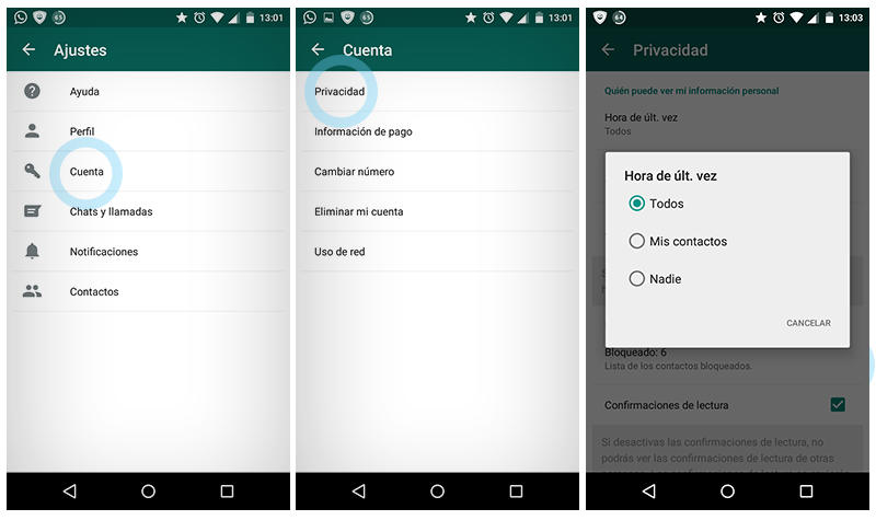 consejos whatsapp dos