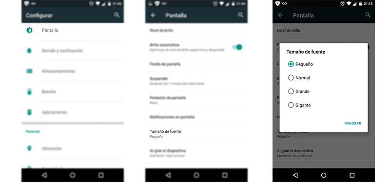 ajustes celular nuevo tres ajustes celular nuevo tres