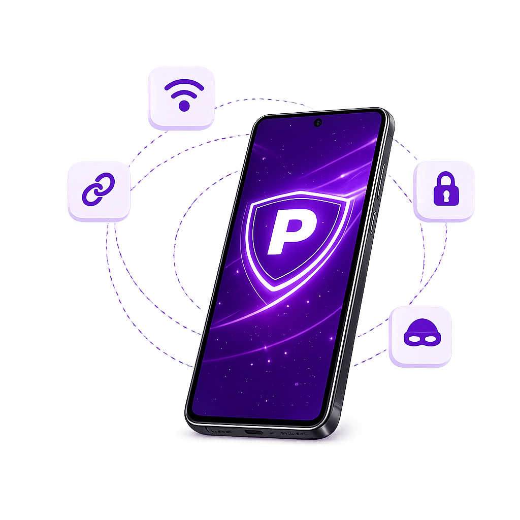 Celular com proteção dfndr Security
